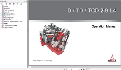 Infografika schematyczna silnika Deutz TCD 2.9 L4 Stage V