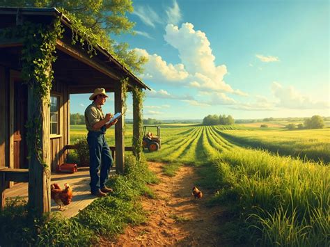 Miniładowarka Schaffer pracująca w gospodarstwie rolnym