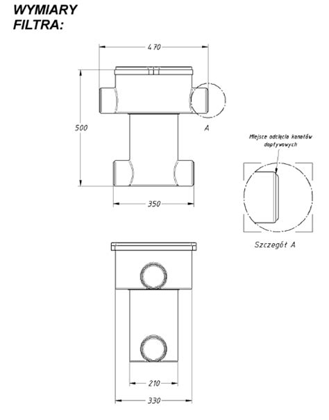 Schemat techniczny filtra hydraulicznego pokazujący wymiary: wysokość 110mm, średnica zewnętrzna 70mm, średnica wewnętrzna 26mm.