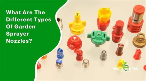 A collection of different sprayer lances and nozzles