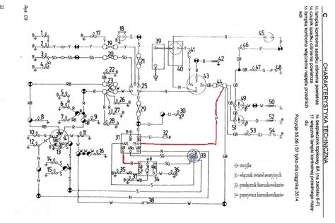 Schemat silnika Perkins stosowanego w Massey Ferguson 255