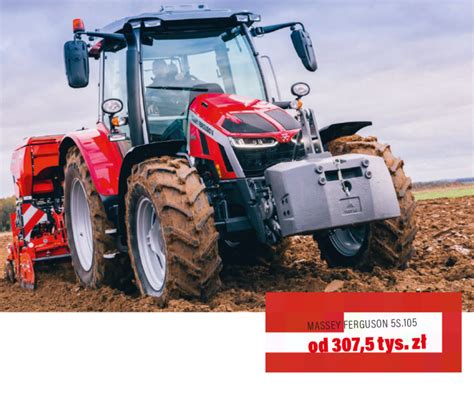 Zdjęcie ciągników Massey Ferguson serii 5S i 5700M