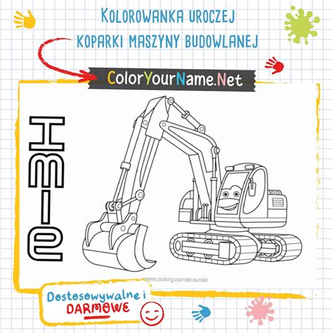 zdjęcie maszyny budowlanej Komatsu ze zbliżeniem na zwolnicę