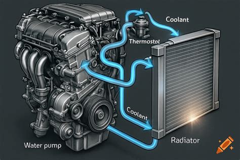 Diagram illustrating the innovative water cooling system of Dedra DED7616S