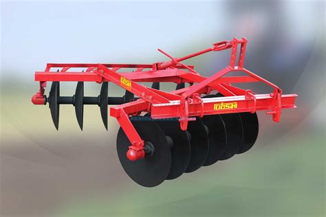 Thematic photo of Janpol CWNA disk harrow working in the field