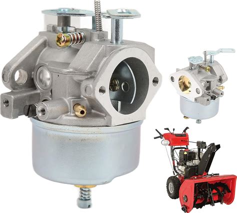 technical drawing of a snow blower carburetor