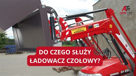 Nowoczesny ładowacz czołowy TUR zamontowany na mini traktorku w akcji