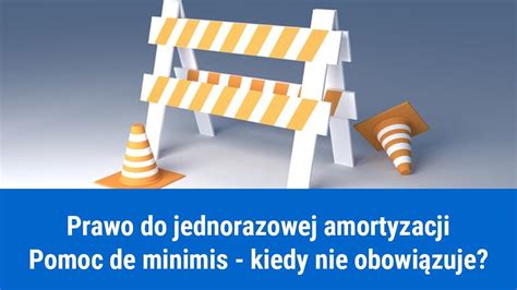 Infografika przedstawiająca grupy KŚT kwalifikujące się do amortyzacji de minimis