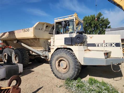 Terex TA30 w trudnym terenie