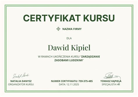 Zdjęcie zadowolonych absolwentów kursu z certyfikatami
