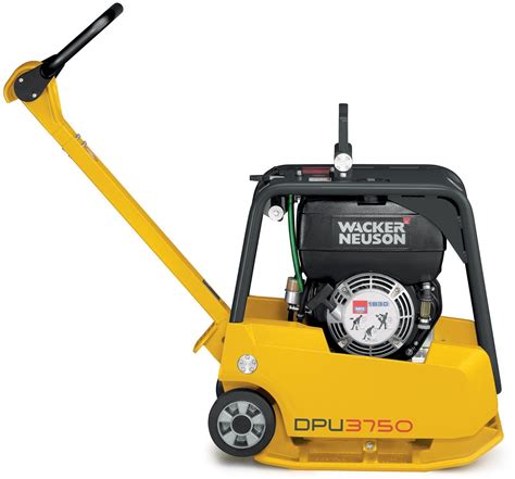 Zagęszczarka Wacker Neuson DPU 3750 na budowie drogi