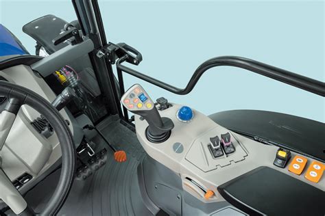 schemat przekładni RoboShift Landini Rex 4 z joystickiem