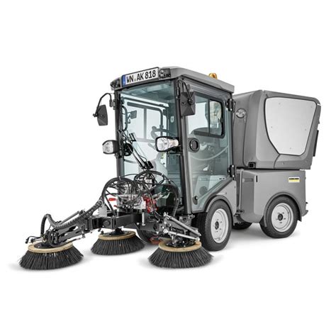 Kompaktowa zamiatarka Kärcher MC 80 w akcji