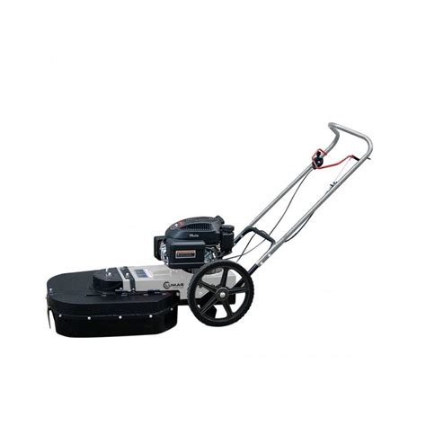 Zamiatarka do chwastów Lumag WKB-300 podczas pracy