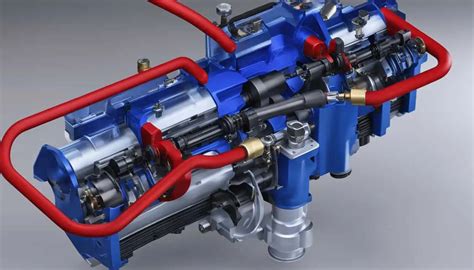 Schemat działania systemu selektywnej redukcji katalitycznej (SCR) w silnikach diesla.