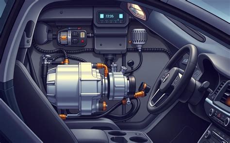Złożona schematyczna grafika porównująca systemy wspomagania kierownicy: elektryczne i hydrauliczne.