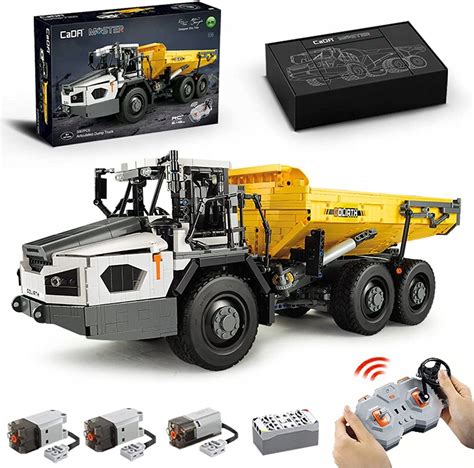Model zdalnie sterowanej wywrotki Cada Technic Goliath z serii Master (3067 elementów)