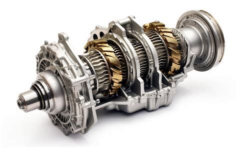Photo of the gearbox mechanism of Poznaniak seeder