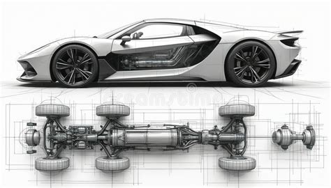 technical drawing of Star 266 chassis or engine