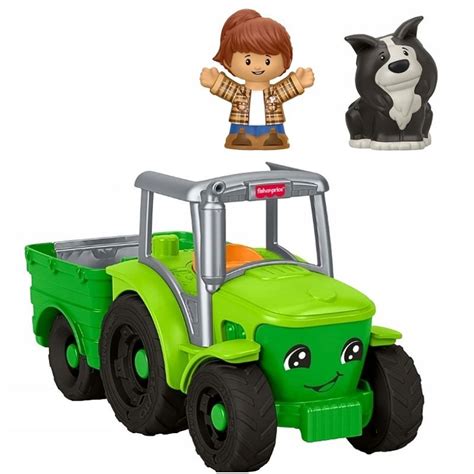Zabawkowy traktor Fisher-Price z figurkami