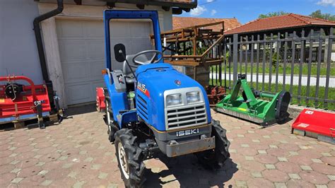 Traktor Iseki Sial z osprzętem