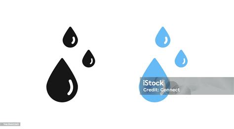 Symbol przekreślonej kropli wody