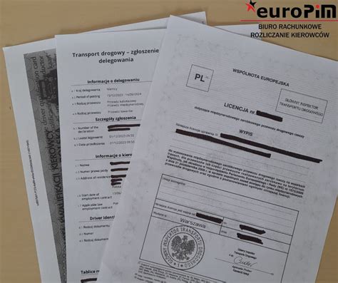 Grafika przedstawiająca dokumenty wymagane od kierowców HGV w UK (Skilled Worker Visa, prawo jazdy C+E, CPC, karta tachografu)