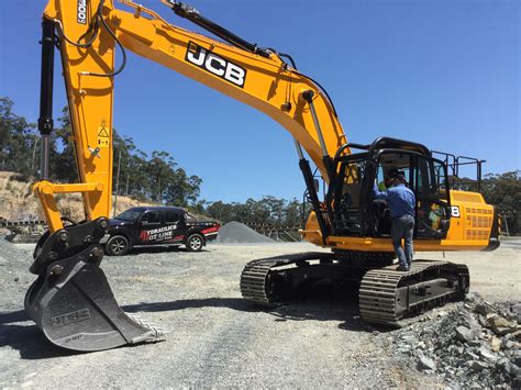 Thematic photo of JCB construction machinery on a construction site