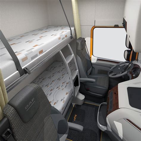 zdjęcie kabiny DAF XF Super Space Cab
