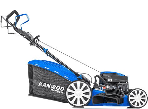 Infografika przedstawiająca 15 funkcji kosiarki Kanwod Grassmeister