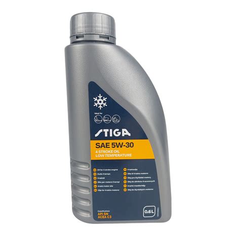 Butelka oleju Stiga 5W30