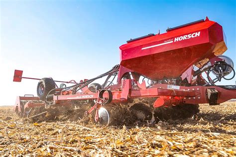 Schemat działania systemu HORSCH Grain & Fertiliser (G&F)