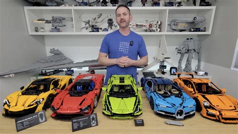 porównanie rozmiarów modeli LEGO Technic