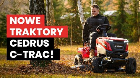 Zdjęcie traktorka Cedrus Starjet podczas pracy na nierównym terenie