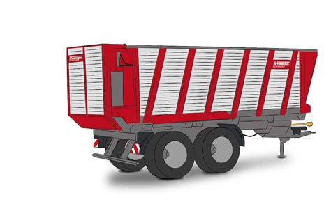 Animacja przedstawiająca przekształcenie rozrzutnika Metal-Fach VIKING w przyczepę objętościową CARGO.