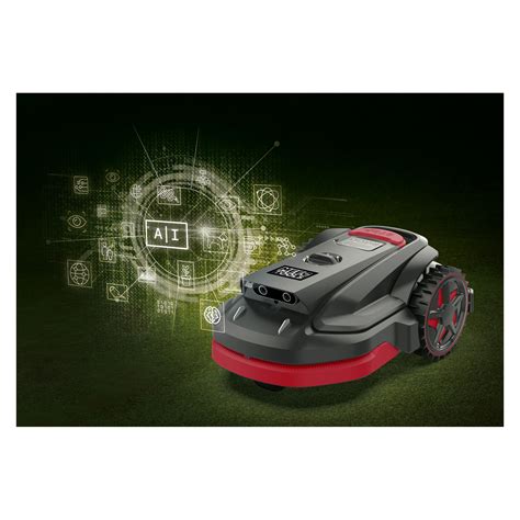 Kosiarka automatyczna Meec Tools w ogrodzie