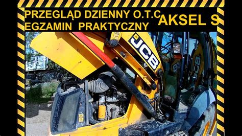 Schemat przedstawiający konstrukcję teleskopowego mechanizmu szybkozłącza w koparko-ładowarce JCB 4CX