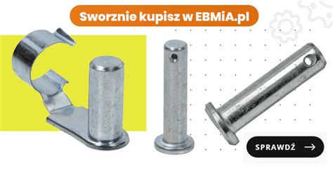 Ilustracja pokazująca sposób wpinania osprzętu za pomocą sworzni w szybkozłączu