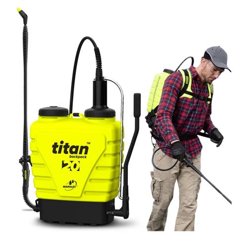Opryskiwacz plecakowy Marolex Titan 12L w użyciu