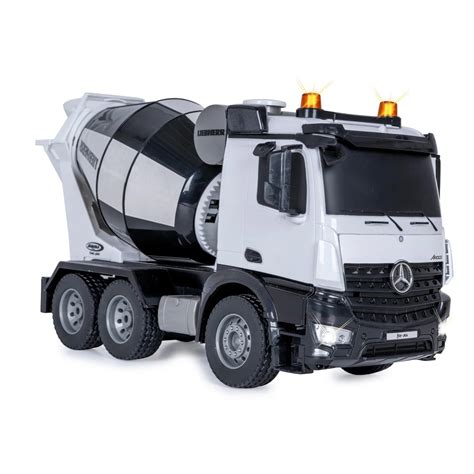 Zdalnie sterowana betoniarka Mercedes-Benz w skali 1:20