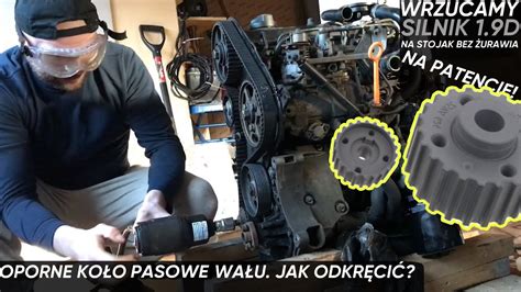Zdjęcie silnika Forda zamontowanego w ciągniku SAM