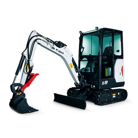 Minikoparka Bobcat E19 w akcji na placu budowy
