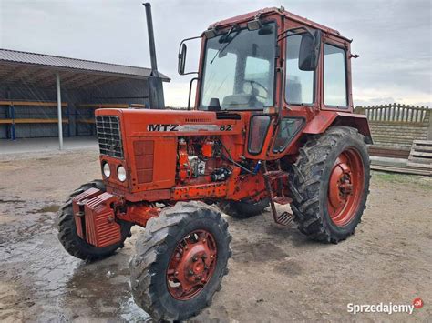 Schemat przedstawiający rozkład ciężaru agregatu talerzowego i siewnika na ciągnik MTZ 82