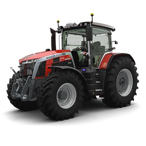 Schemat budowy układu napędowego ciągnika Massey Ferguson MF 8S