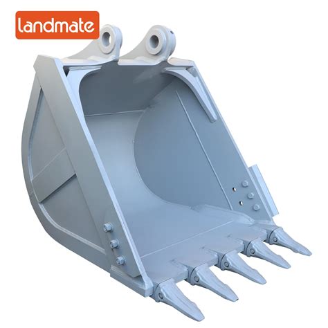 Set of excavator buckets (70cm, 150cm, 35cm) for a backhoe loader