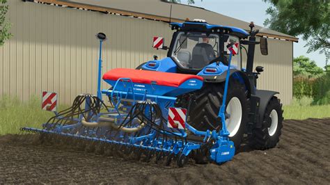 zdjęcie modelu zabawki agregatu uprawowo-siewnego Lemken Solitair 9 w skali 1:16