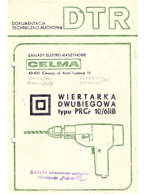 Dokumentacja techniczna i historia rejestracji ciągnika SAM.