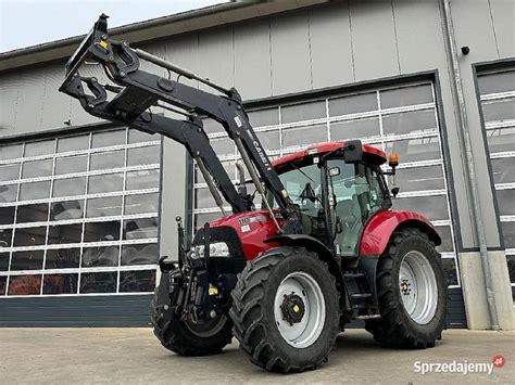Case IH Maxxum 110 w pracy na polu