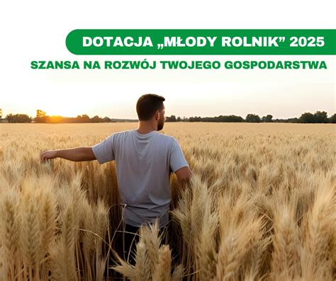 Młody Rolnik program wsparcia, infografika przedstawiająca ścieżkę aplikacyjną i przeznaczenie środków