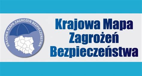 Mapa z zaznaczonymi punktami zagrożeń, symbolizująca Krajową Mapę Zagrożeń Bezpieczeństwa